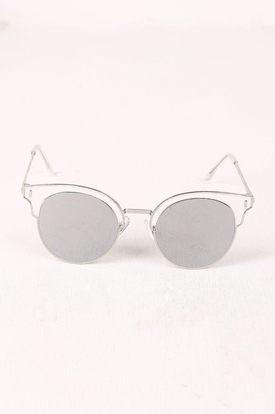 Round Clubmaster Sunglasses