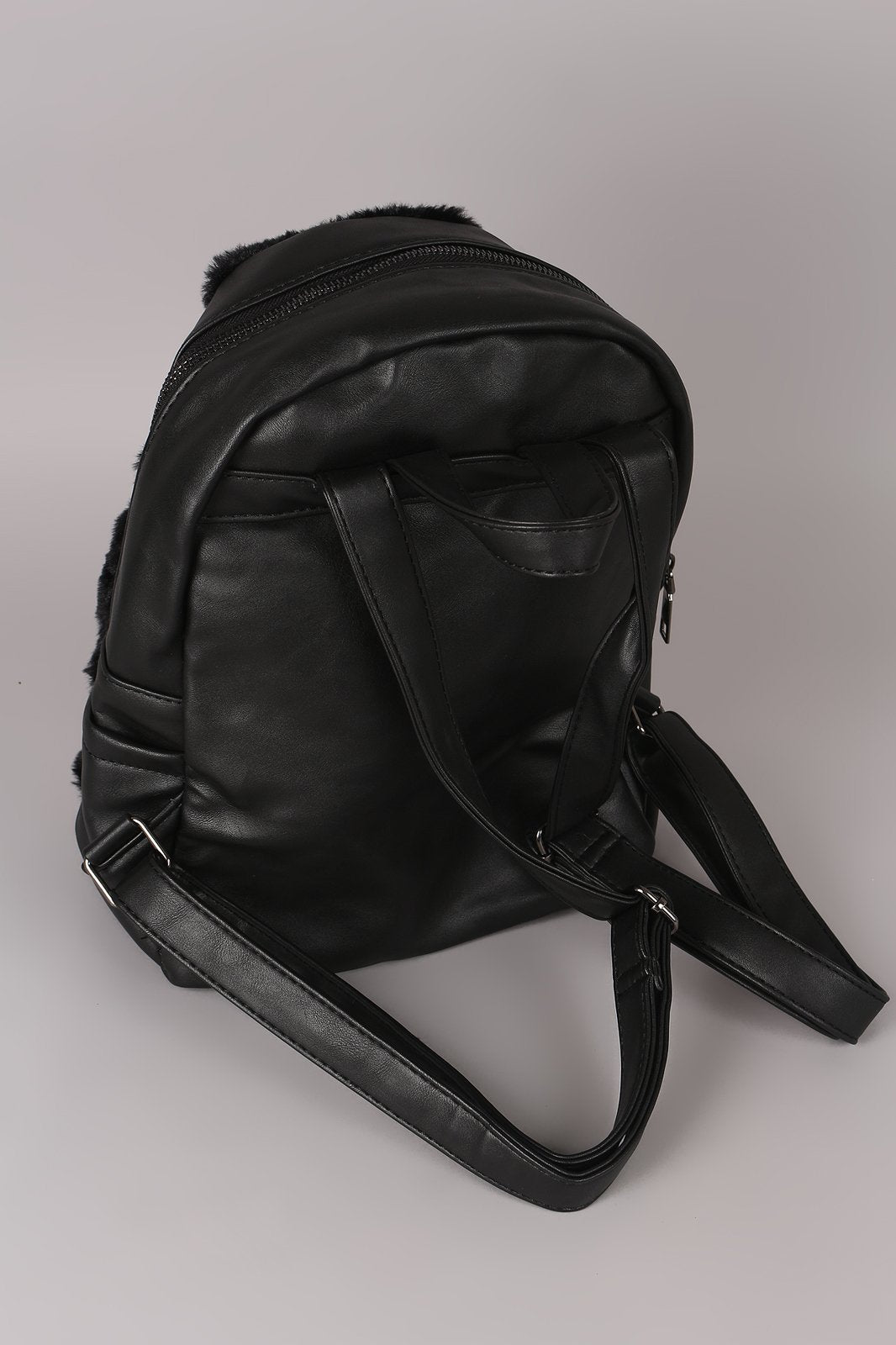 Faux Fur Mini Backpack