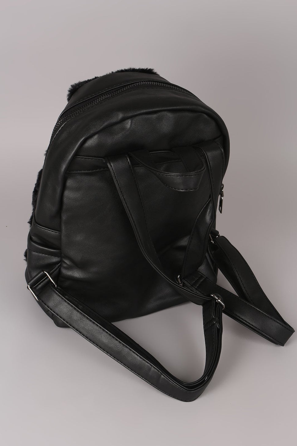 Faux Fur Mini Backpack