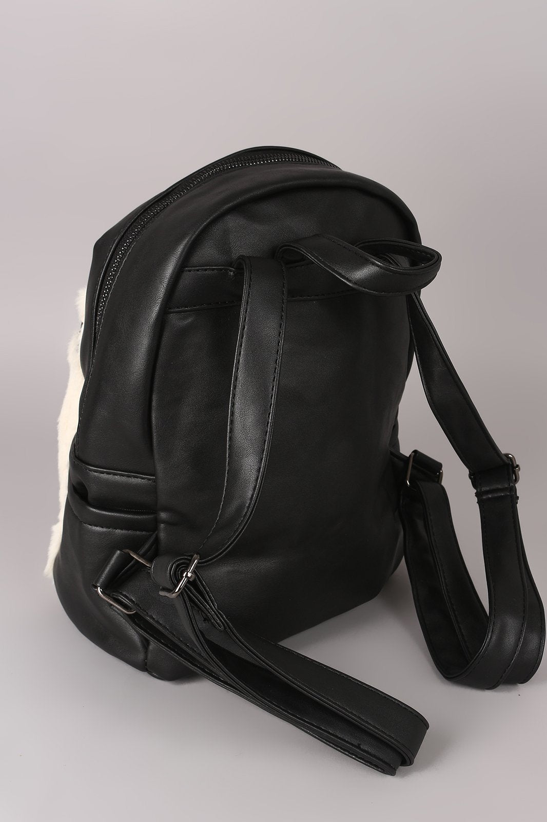 Faux Fur Mini Backpack