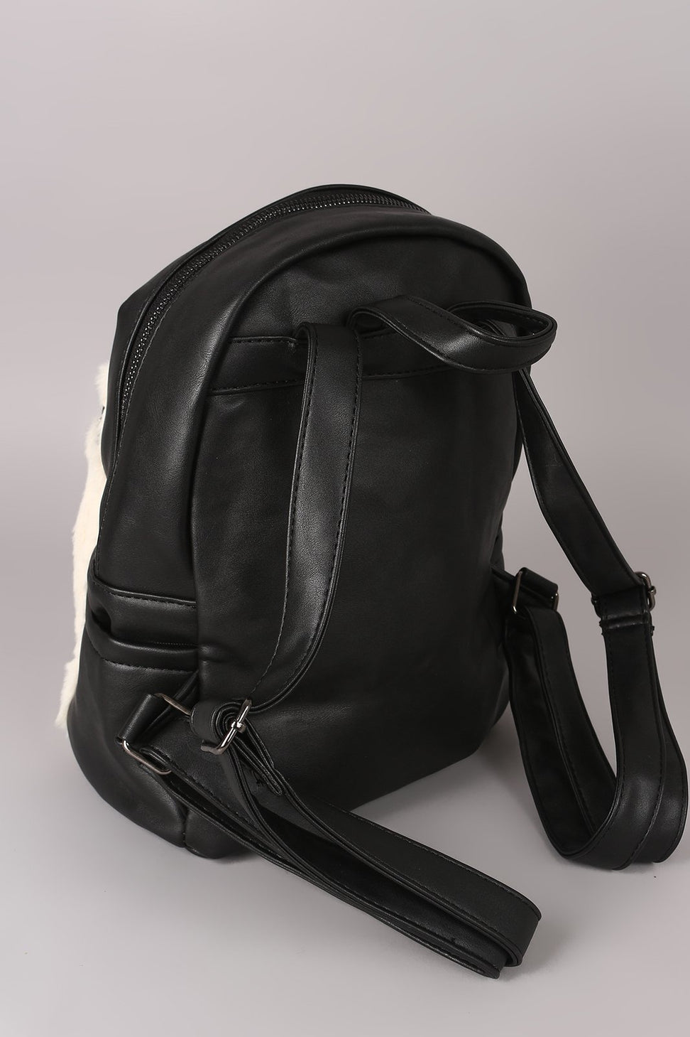 Faux Fur Mini Backpack