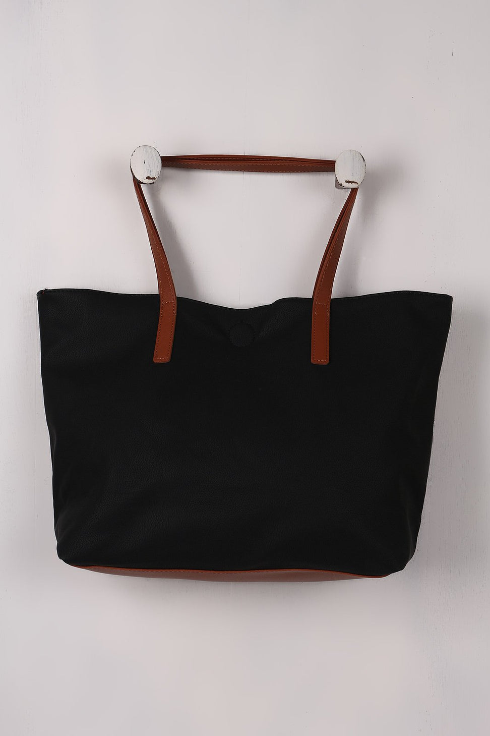 Embroidered Floral Reversible Tribal Tote Bag