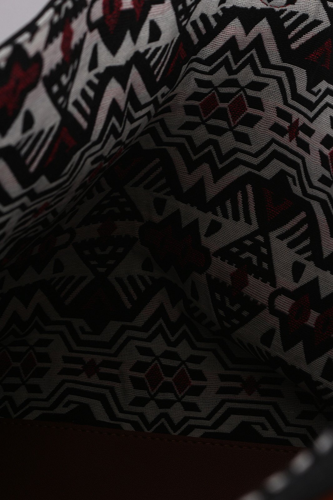 Embroidered Floral Reversible Tribal Tote Bag