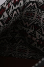Embroidered Floral Reversible Tribal Tote Bag