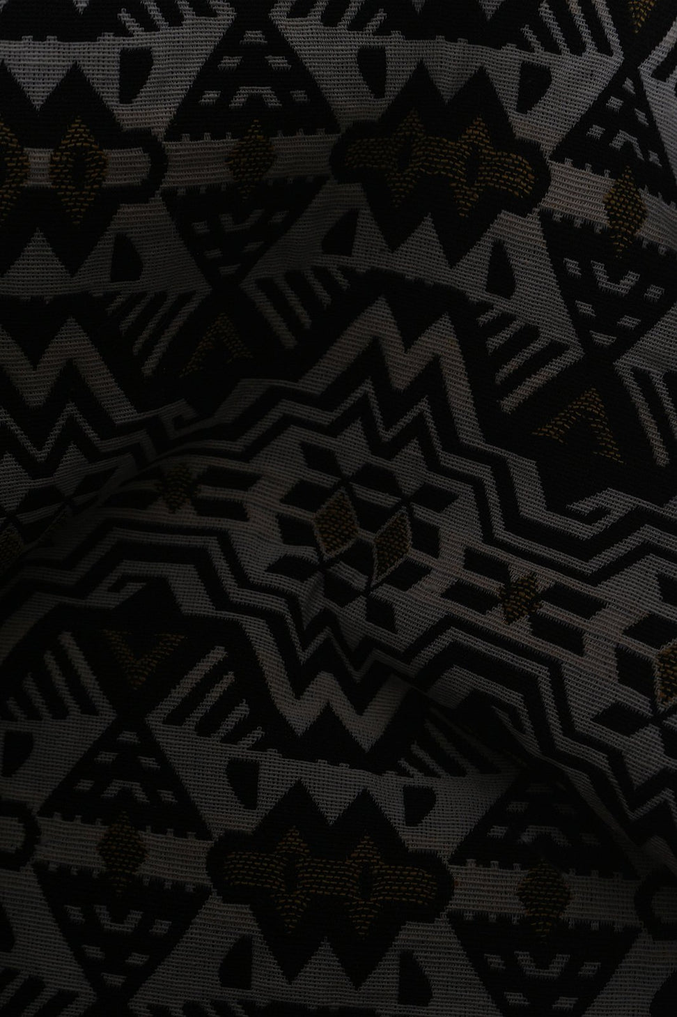 Embroidered Floral Reversible Tribal Tote Bag