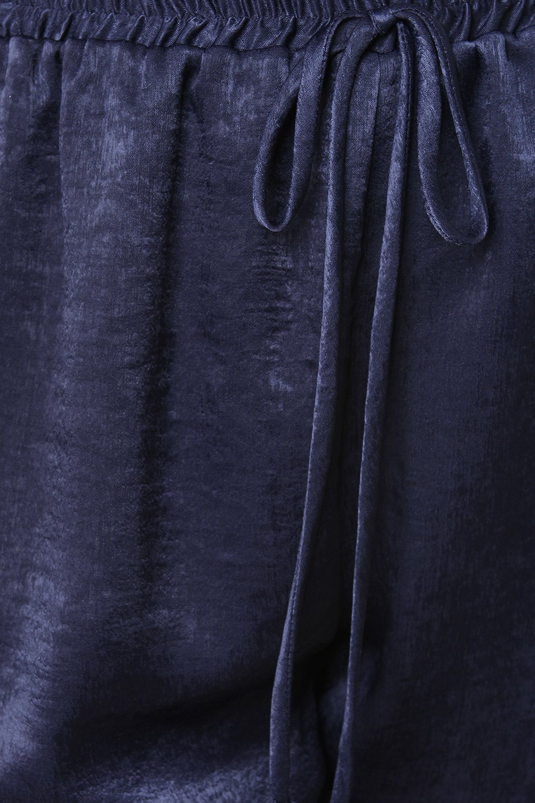 Satin High Waisted Jogger Pants