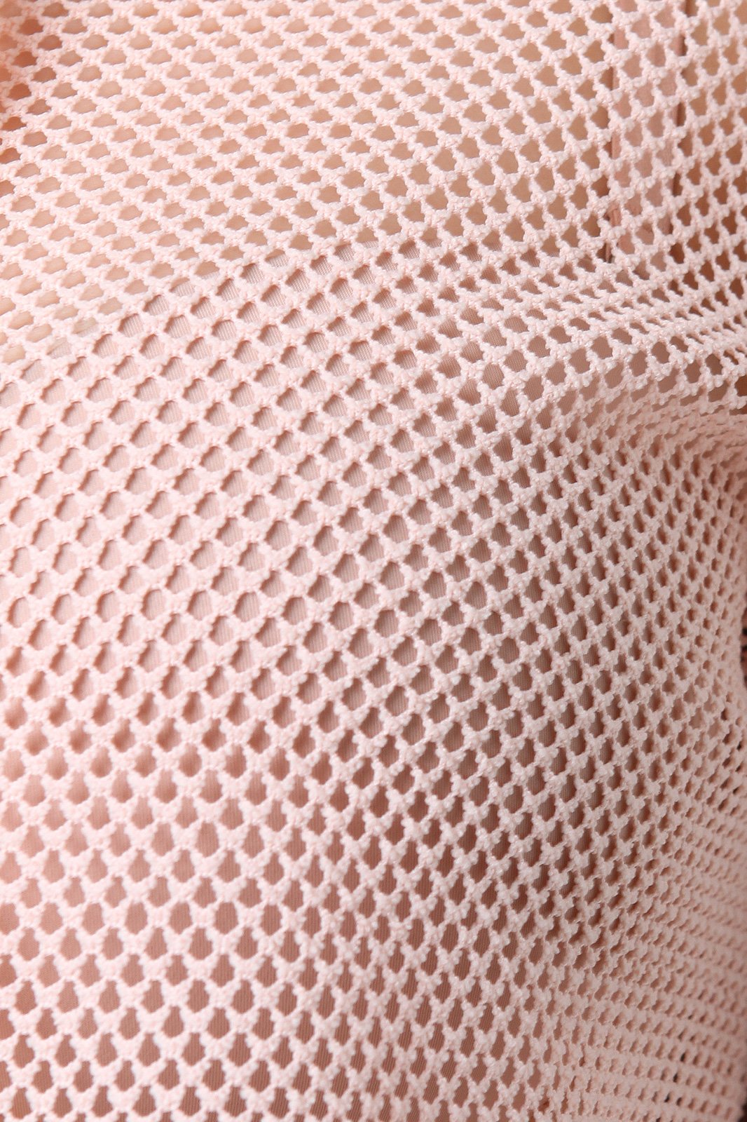 Fishnet Mesh Crop Hoodie - NoveltyOne