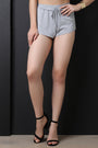 Terry Knit Drawstring Shorts