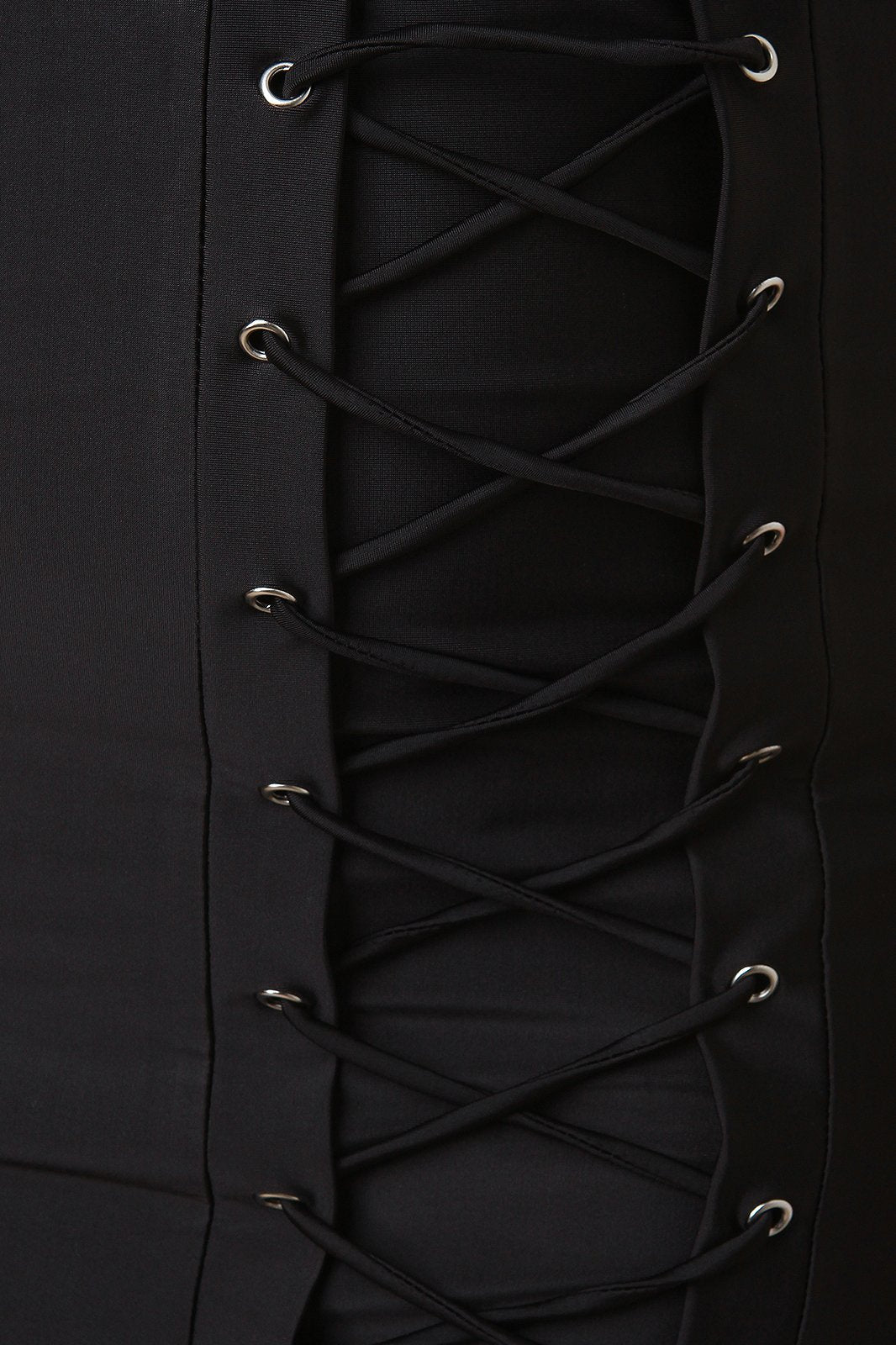 Stretchy High Waisted Corset Pencil Skirt