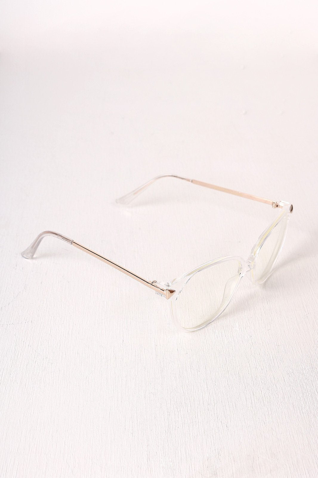 Classic Clear Lens Round Glasses