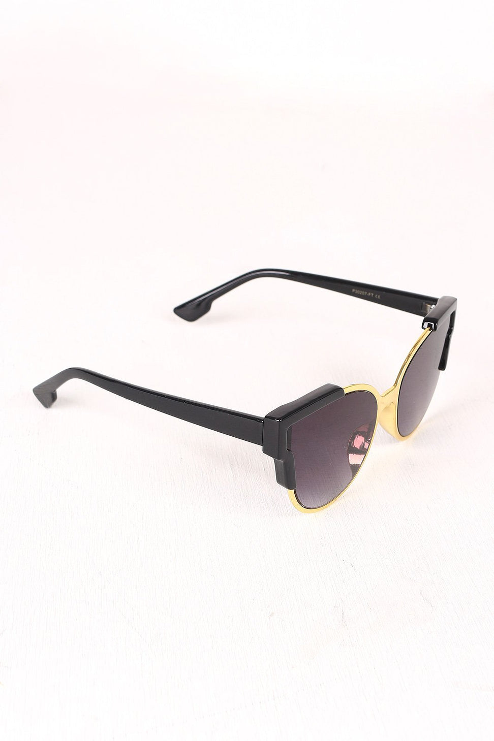 Tinted Retro Clubmaster Sunglasses