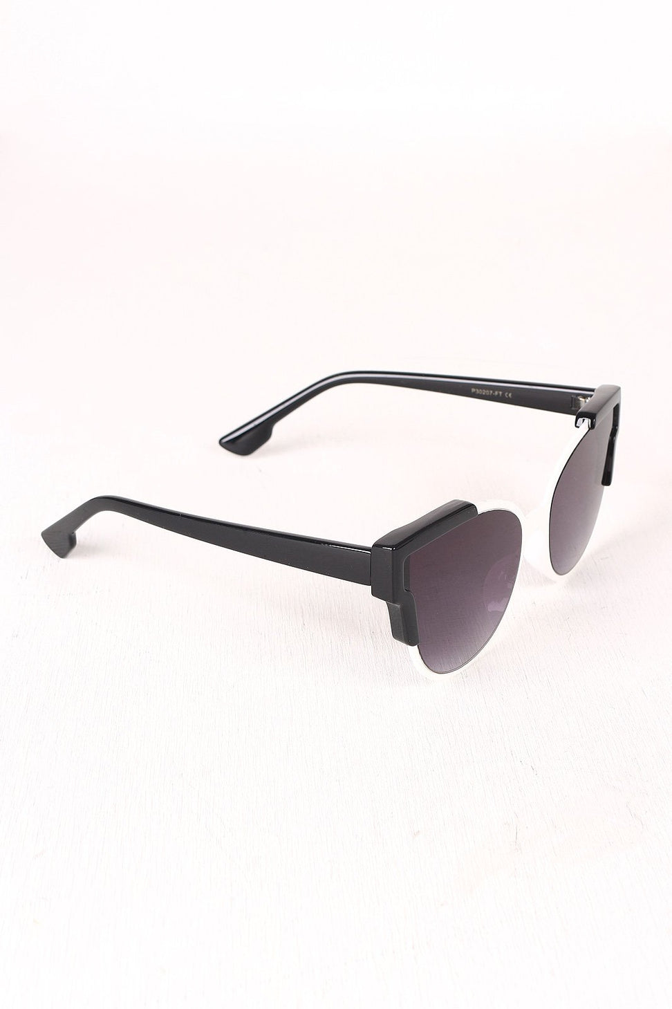 Tinted Retro Clubmaster Sunglasses