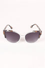 Tinted Retro Clubmaster Sunglasses