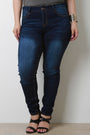 Dark Wash Stretchy Skinny Jeans