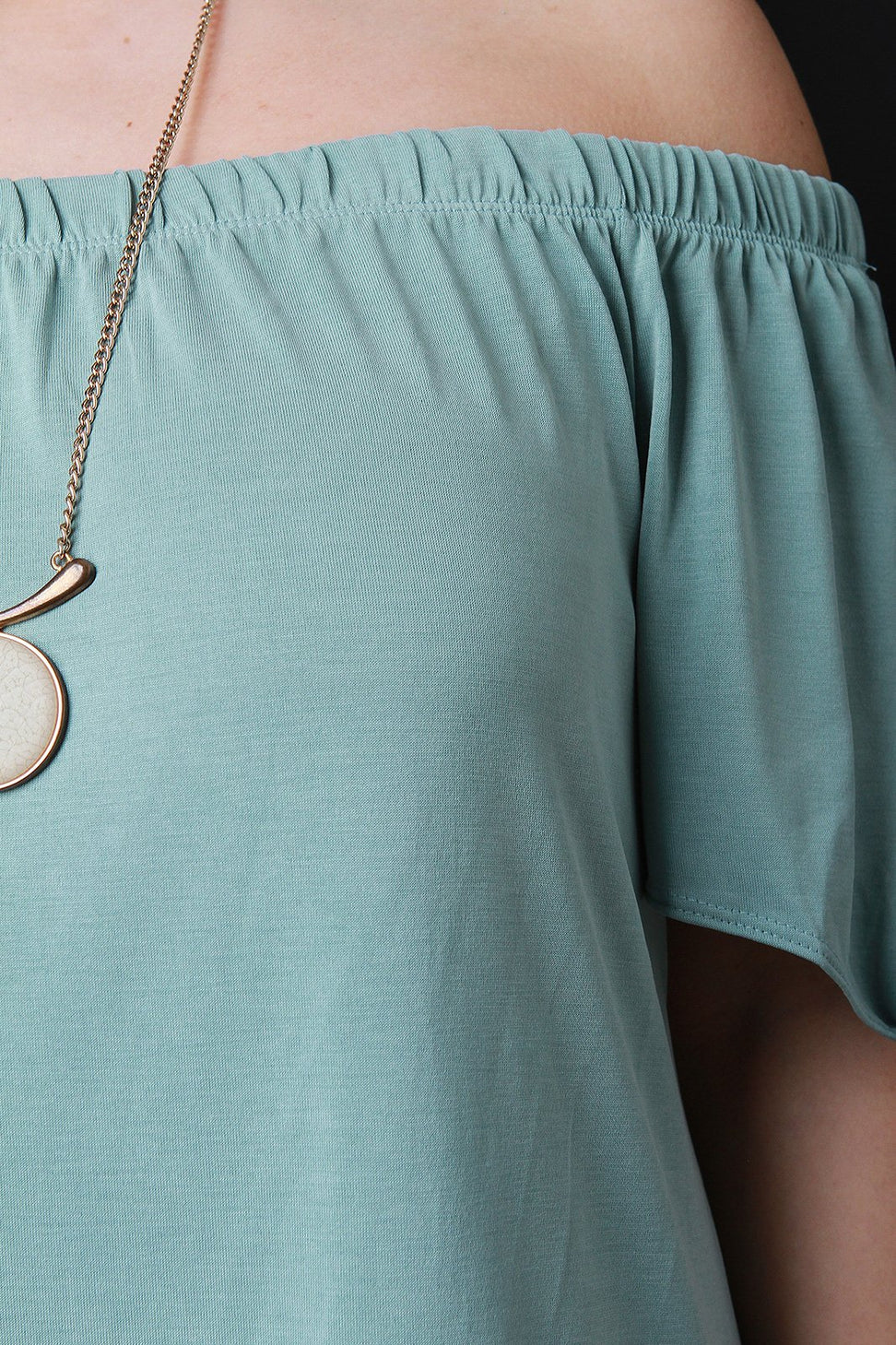 Off The Shoulder Self-Tie Sleeve Shift Dress