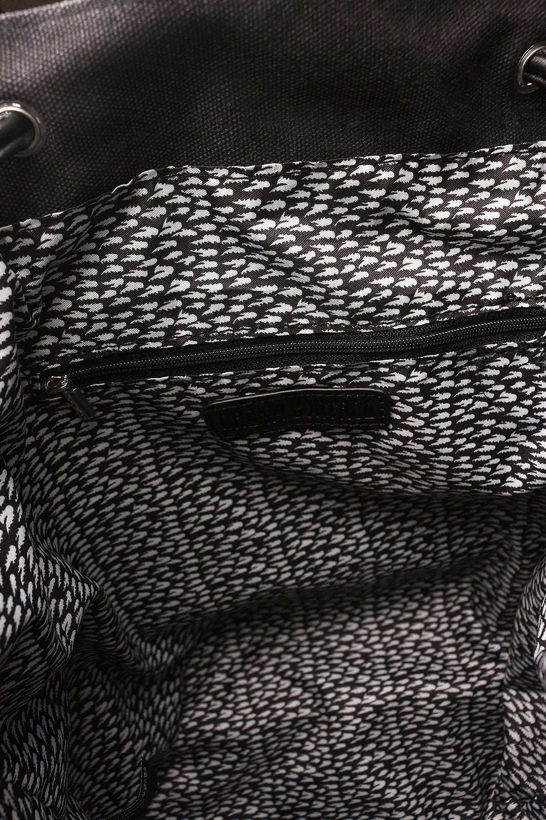 Multi Patches Canvas Drawstring Backpack - NoveltyOne