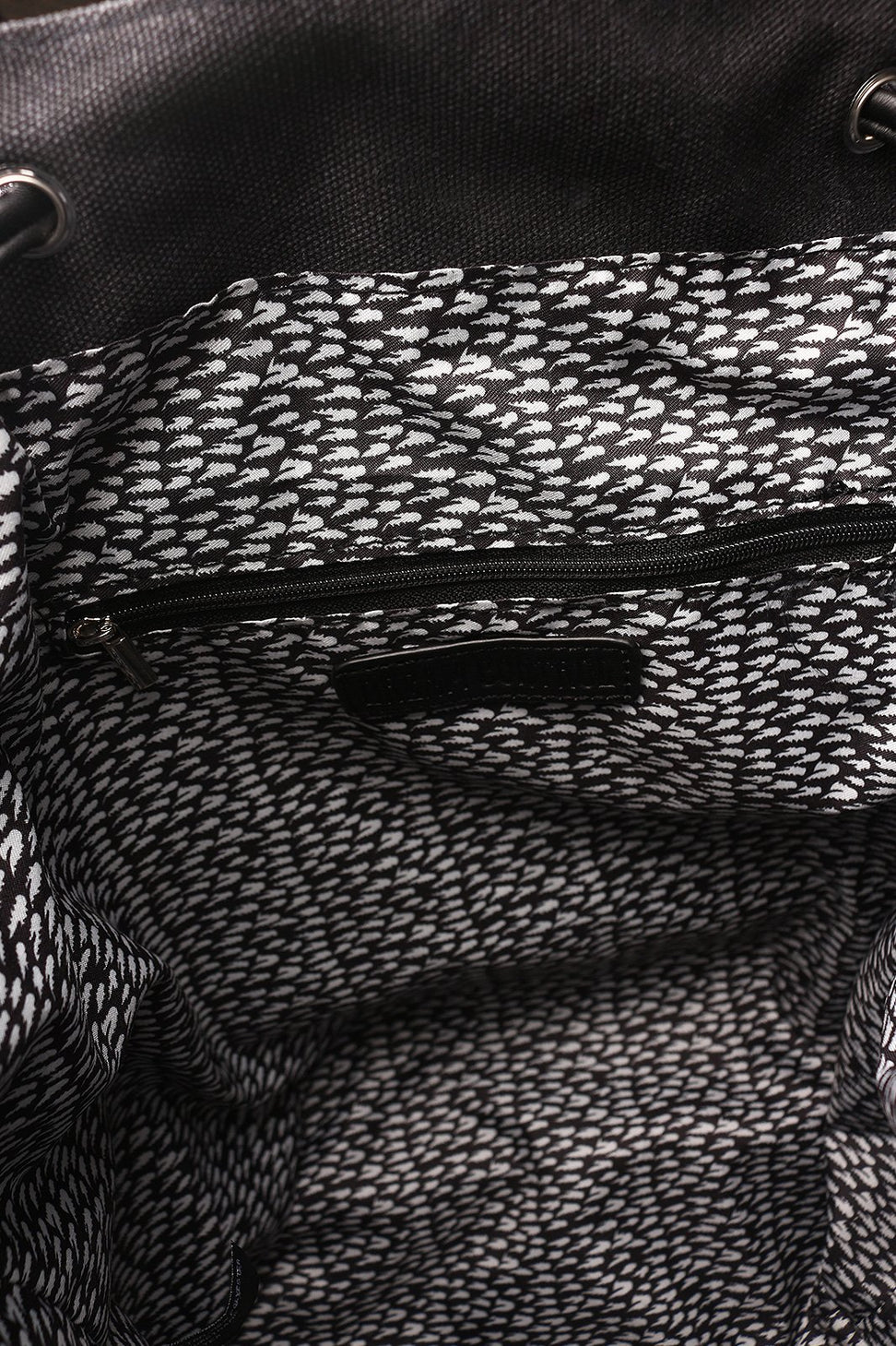 Multi Patches Canvas Drawstring Backpack - NoveltyOne