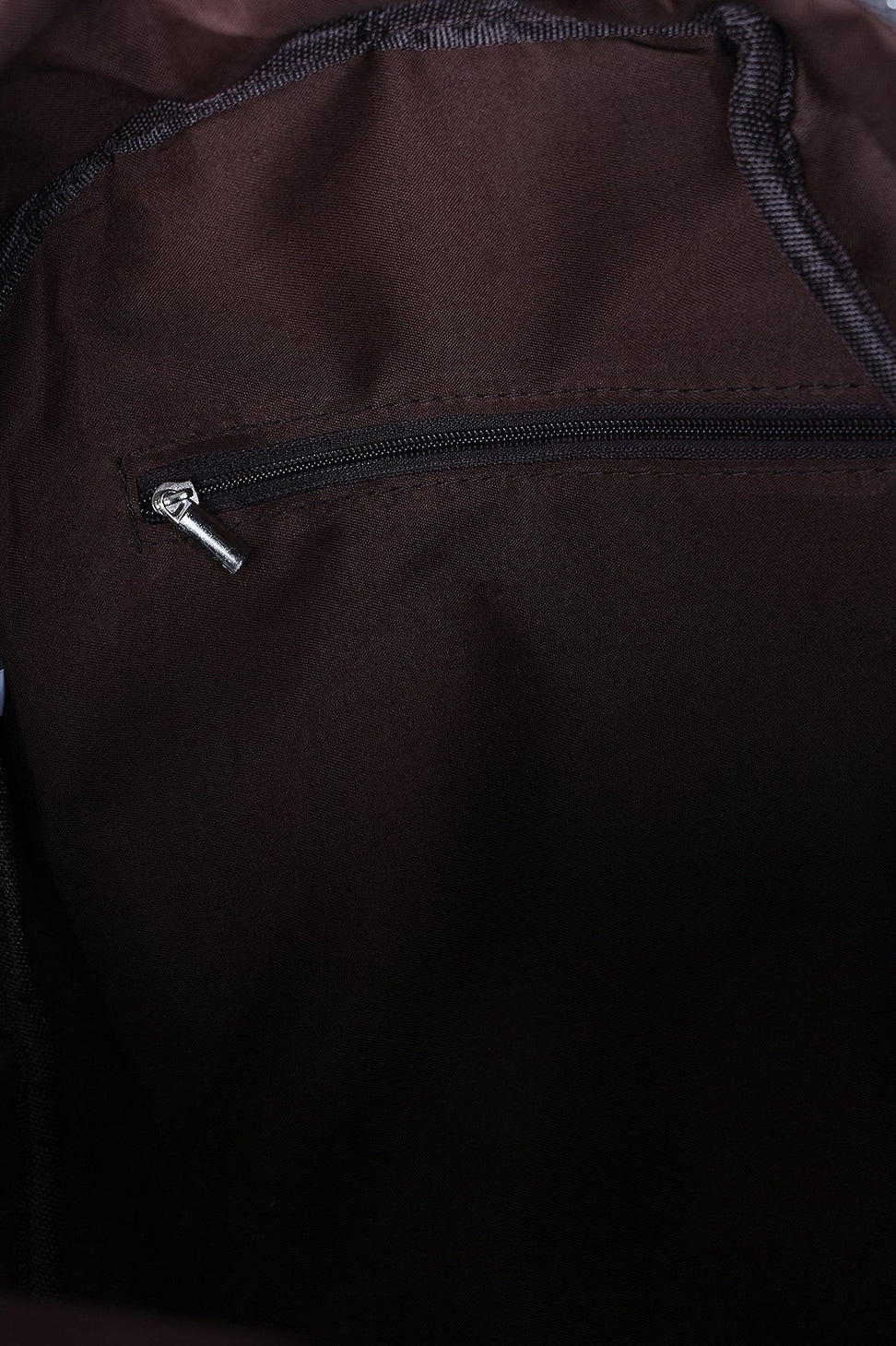 Textured Camouflage Studded Backpack