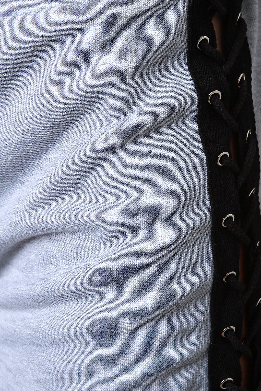 Contrast Side Lace Up Shorts