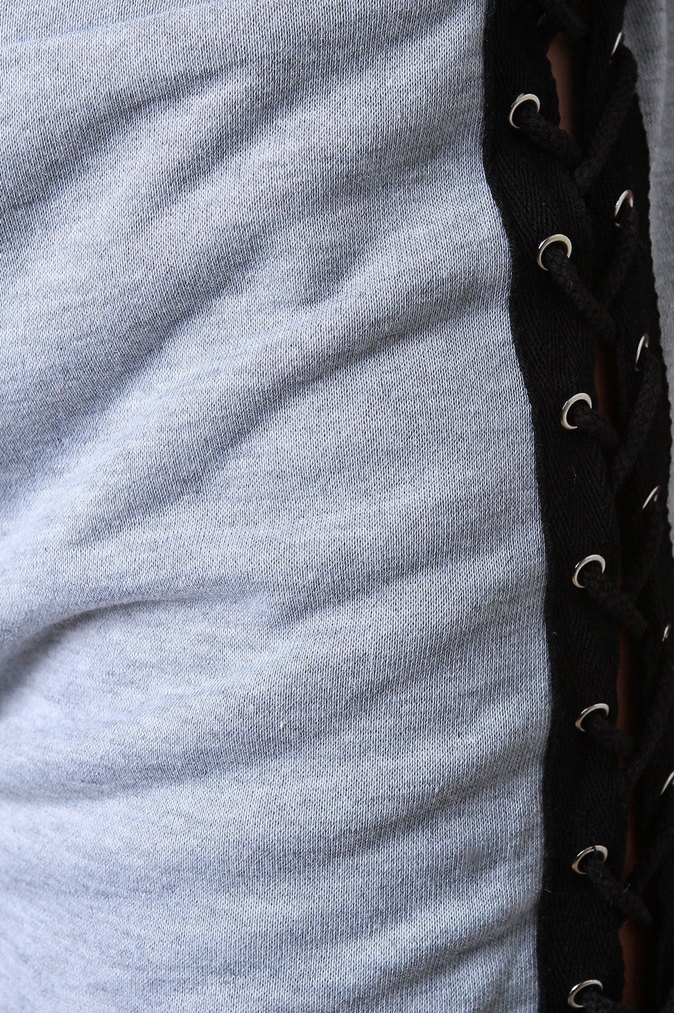 Contrast Side Lace Up Shorts