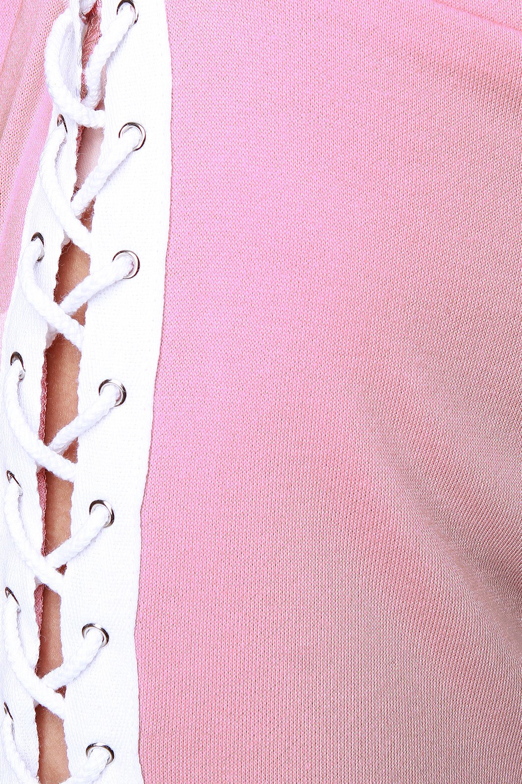 Contrast Side Lace Up Shorts