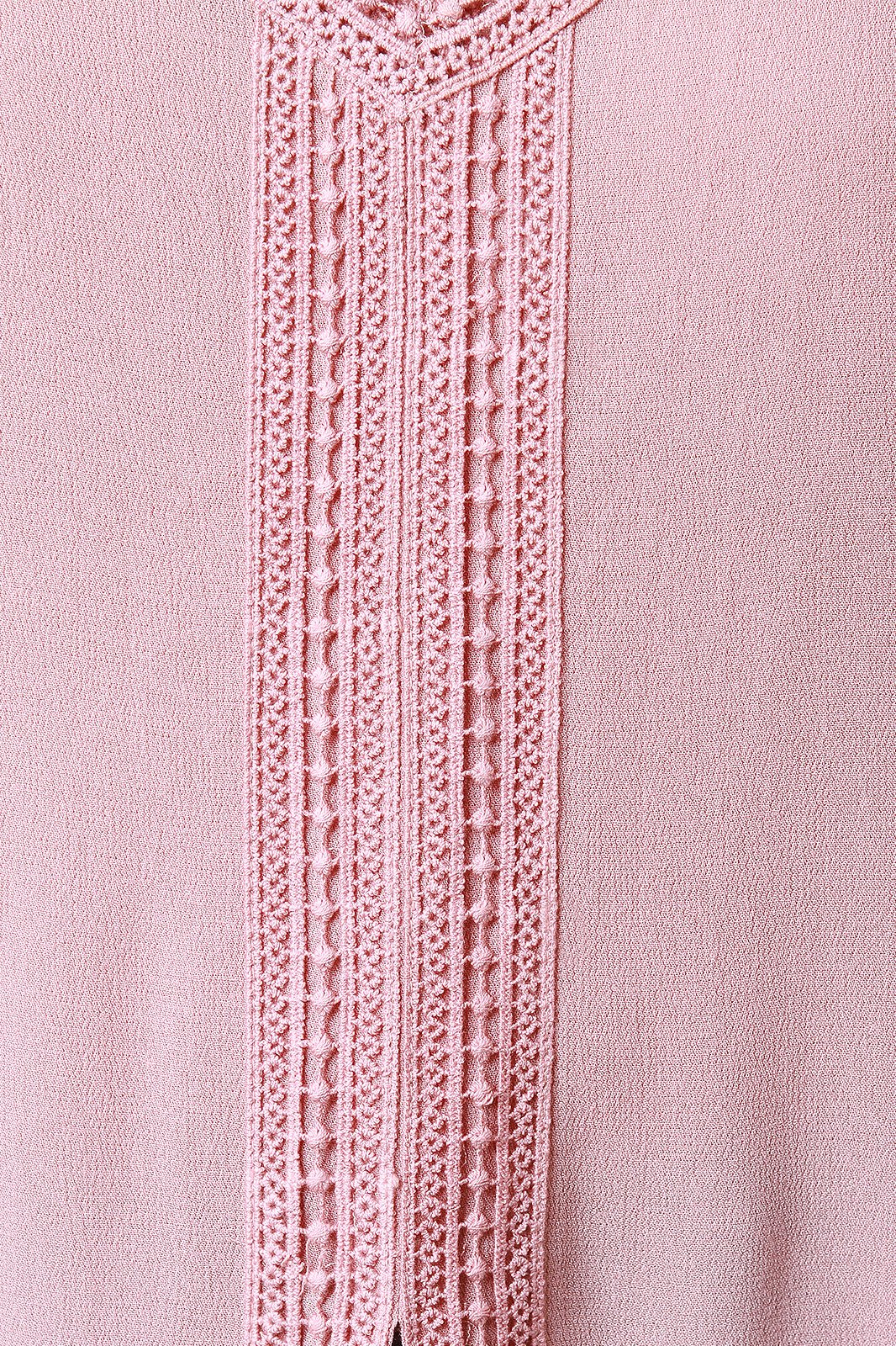 Cold Shoulder Crisscross Back Crochet Slit Maxi Top