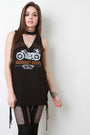 Legendary Riders Side Lace Choker Top