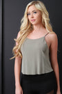 Smooth Knit Cami Crop Top