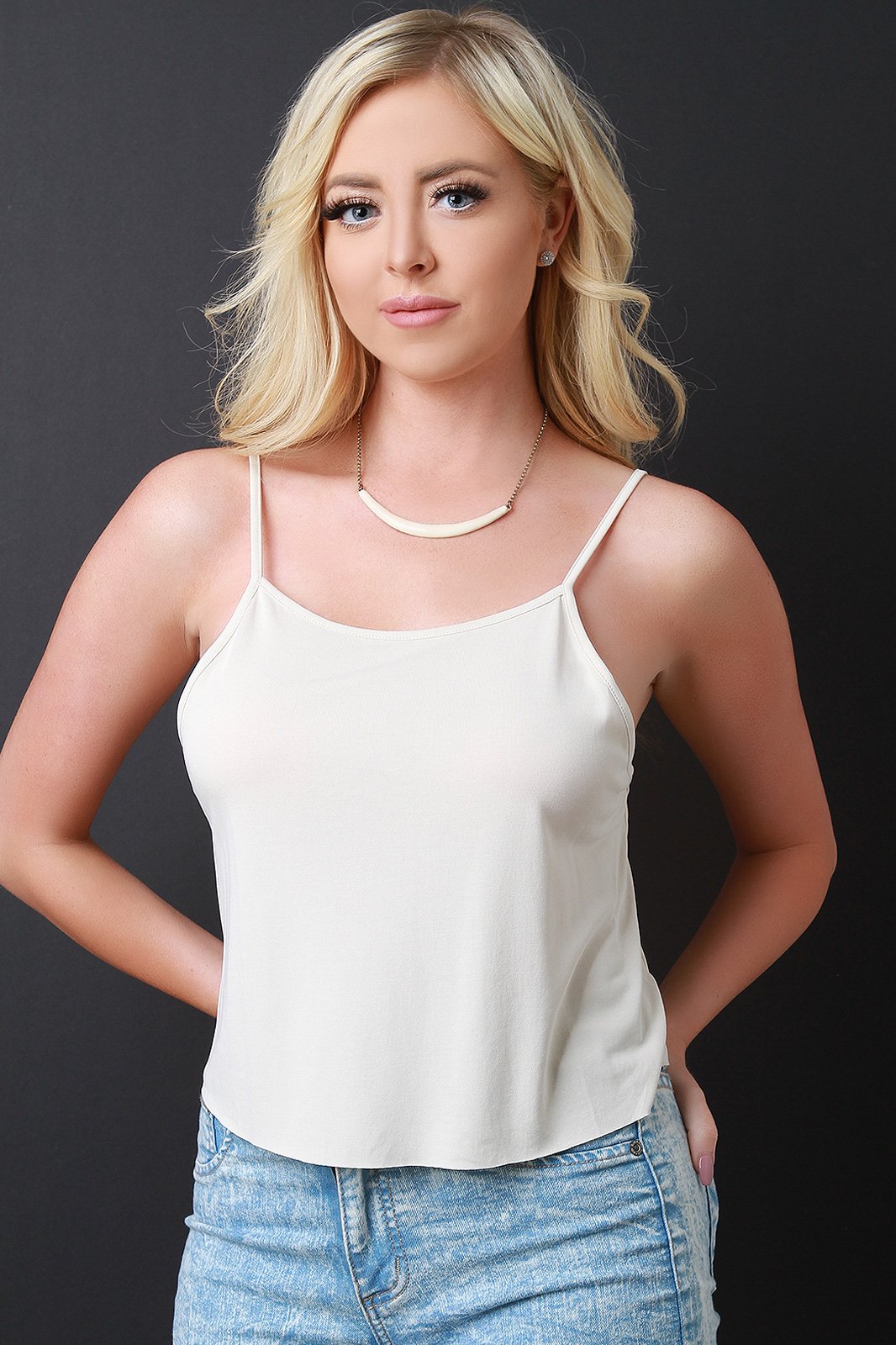 Smooth Knit Cami Crop Top