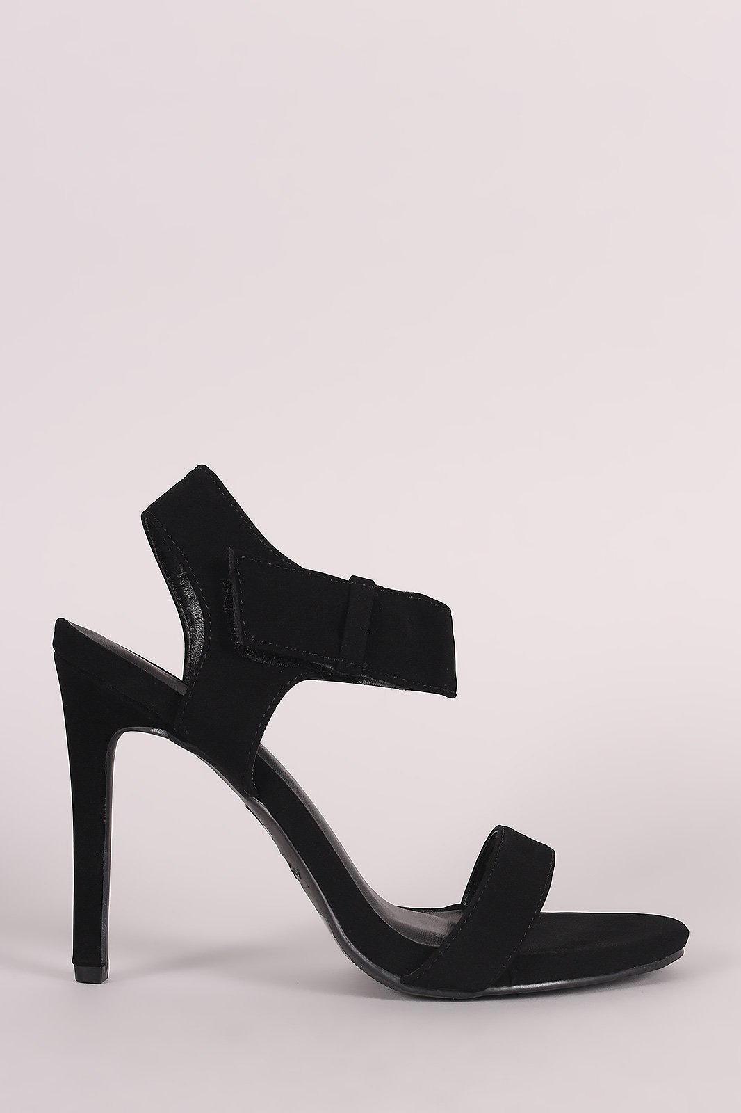 Anne Michelle Ankle Strap Open Toe Heel