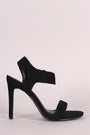 Anne Michelle Ankle Strap Open Toe Heel