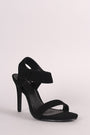 Anne Michelle Ankle Strap Open Toe Heel