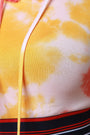 Sunset Tie-Dye Hoodie Crop Top