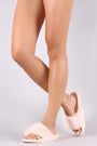 Soft Faux Fur Slide Sandal