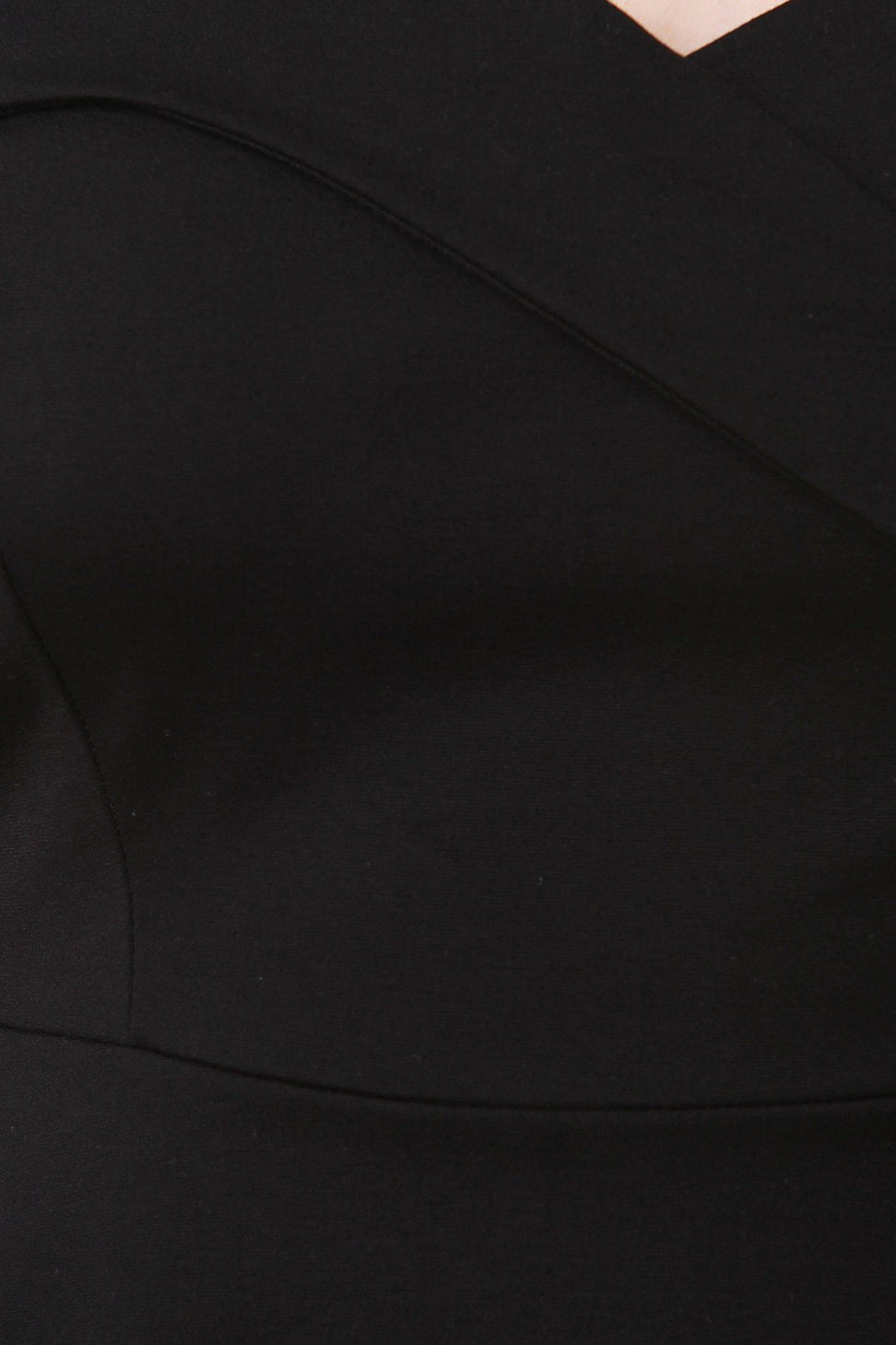 Fold Over Bardot Sweetheart Fit And Flare Dress - NoveltyOne