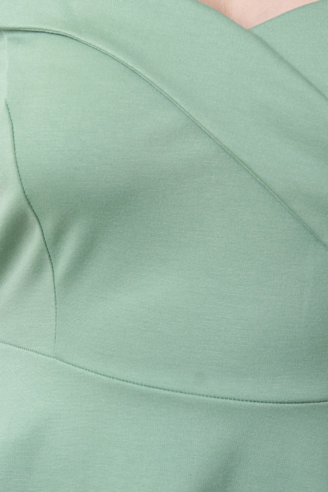 Fold Over Bardot Sweetheart Fit And Flare Dress - NoveltyOne