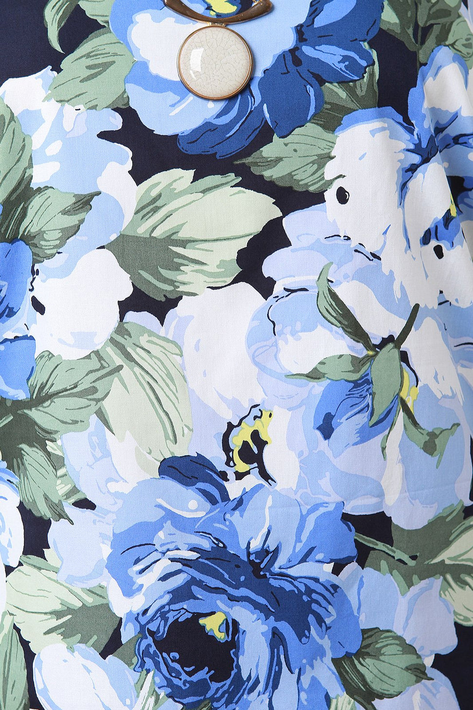 Floral Print Off-The-Shoulder Midi Dress