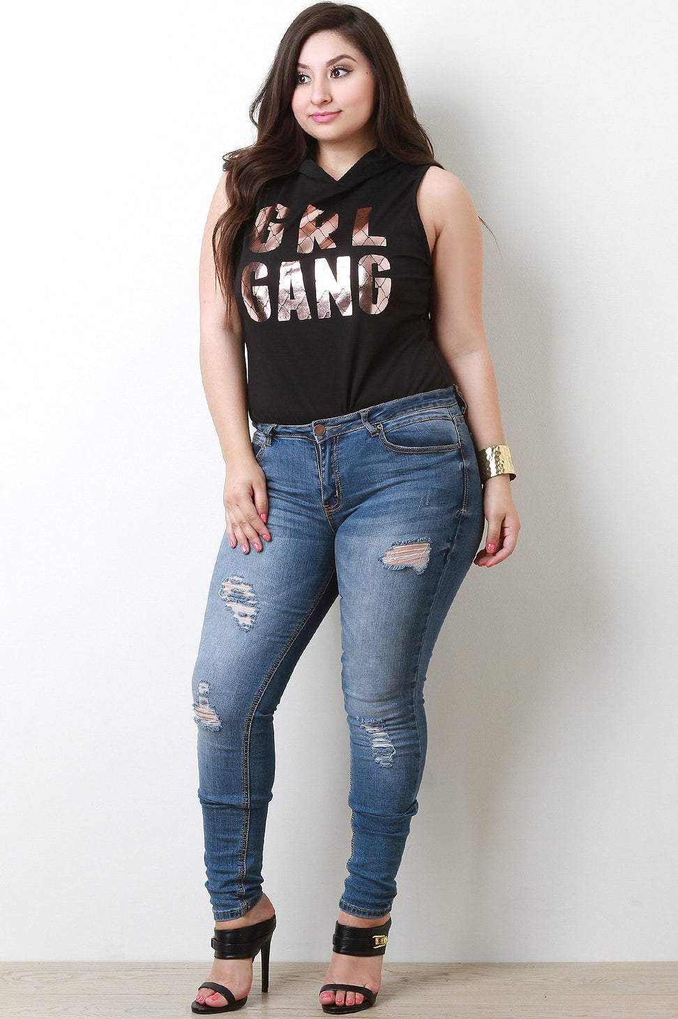 Grl Gang Hoodie Bodysuit
