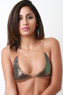 Chainmail Triangle Bralette Top