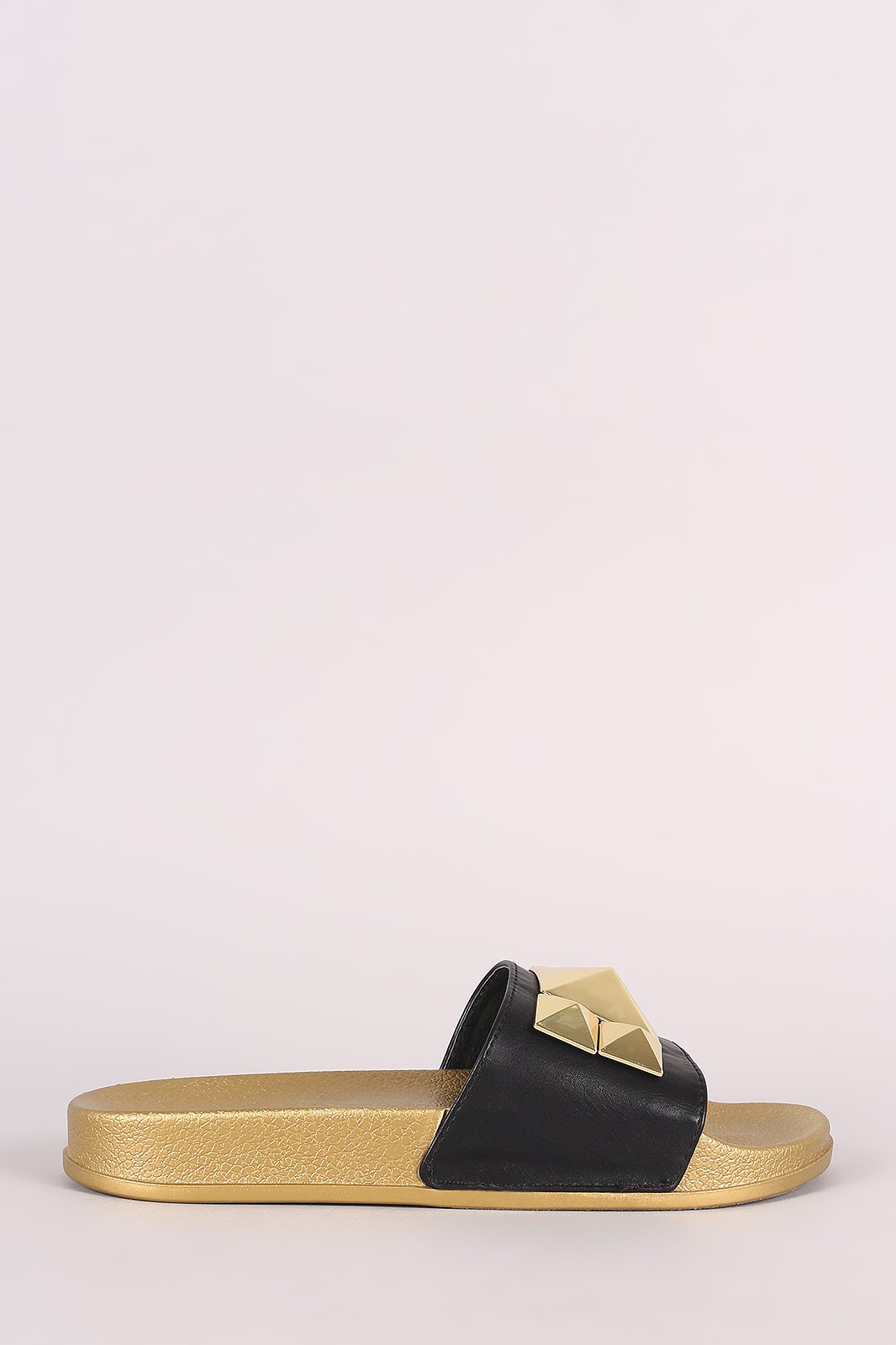 Shoe Republic LA Studded Slide Sandal