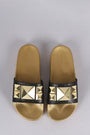 Shoe Republic LA Studded Slide Sandal