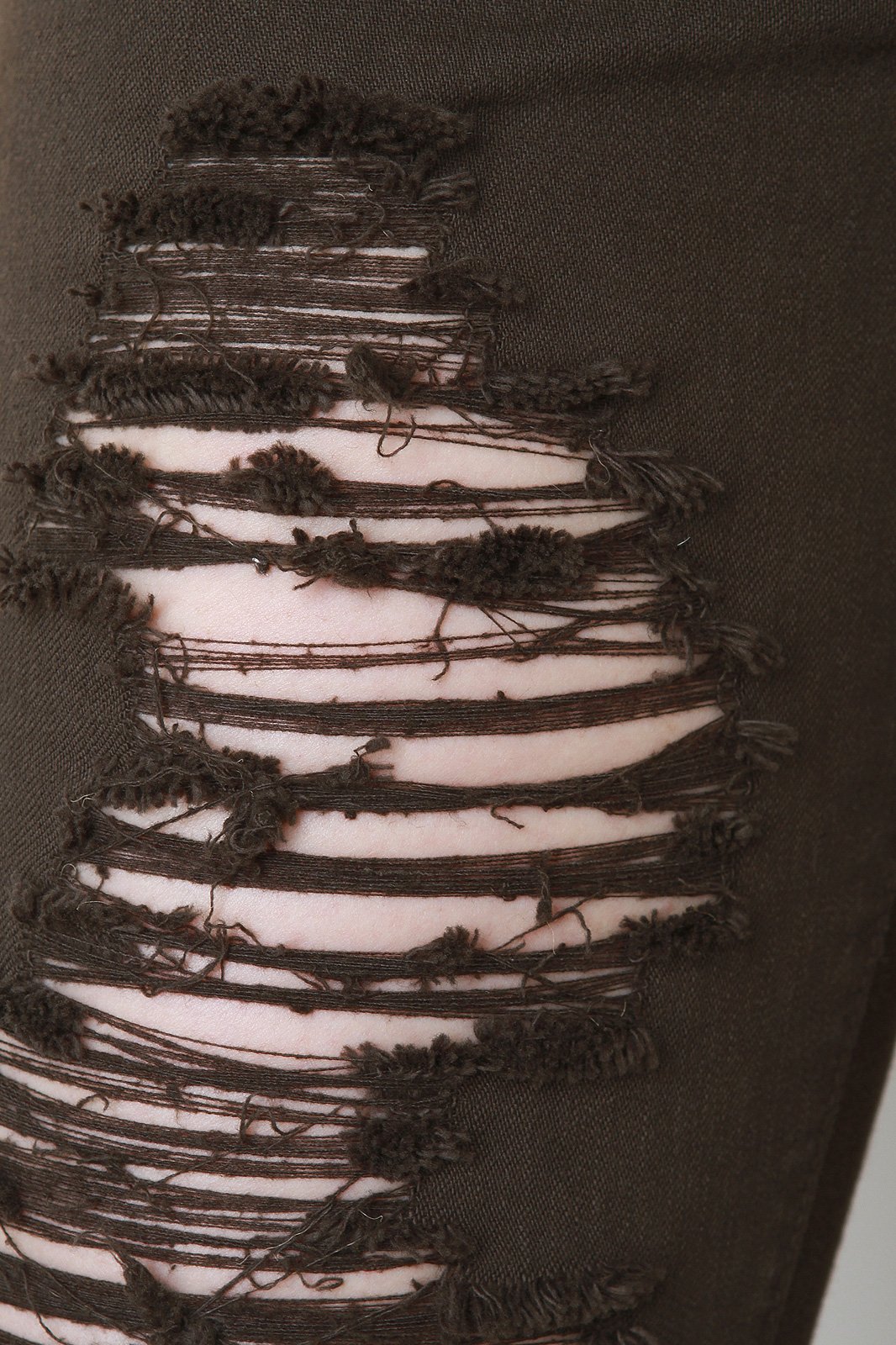 Distressed High Waisted Skinny Jeans - NoveltyOne