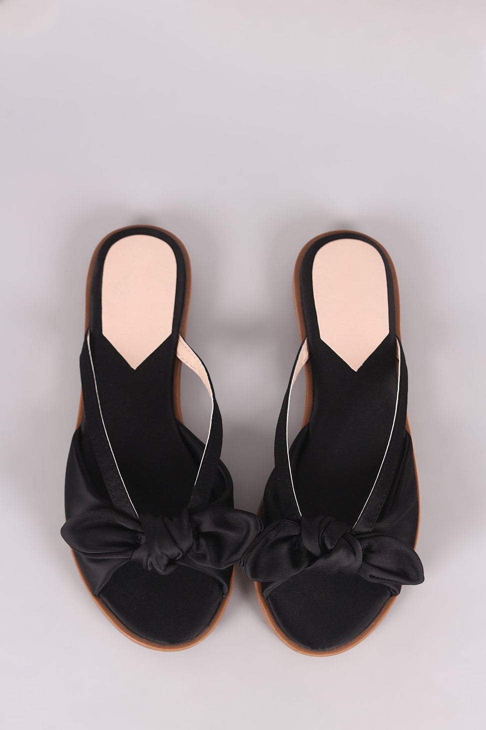 Liliana Satin Slip on Sandal - NoveltyOne