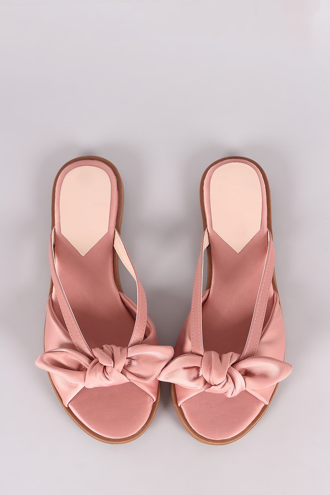 Liliana Satin Slip on Sandal - NoveltyOne