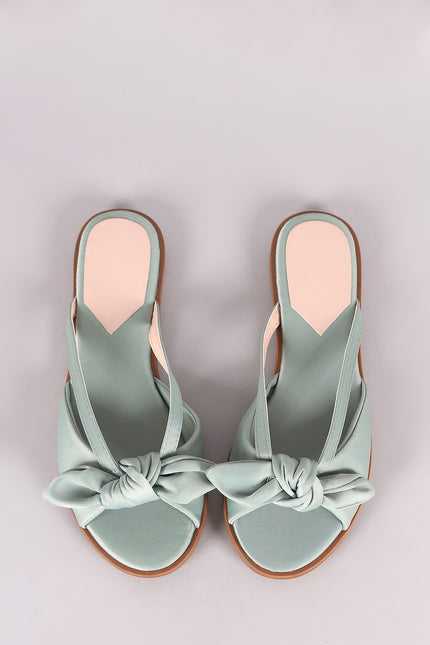 Liliana Satin Slip on Sandal - NoveltyOne