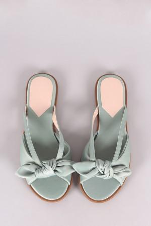 Liliana Satin Slip on Sandal - NoveltyOne