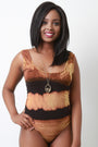 Horizontal Tie-Dye Bodysuit