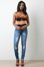 Horizontal Tie-Dye Bodysuit