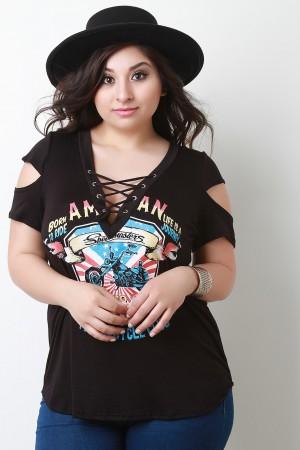 Motorcycle Club Vintage T-shirt Top - NoveltyOne