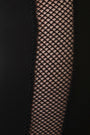 Fishnet Mesh Sides High Waisted Pants - NoveltyOne